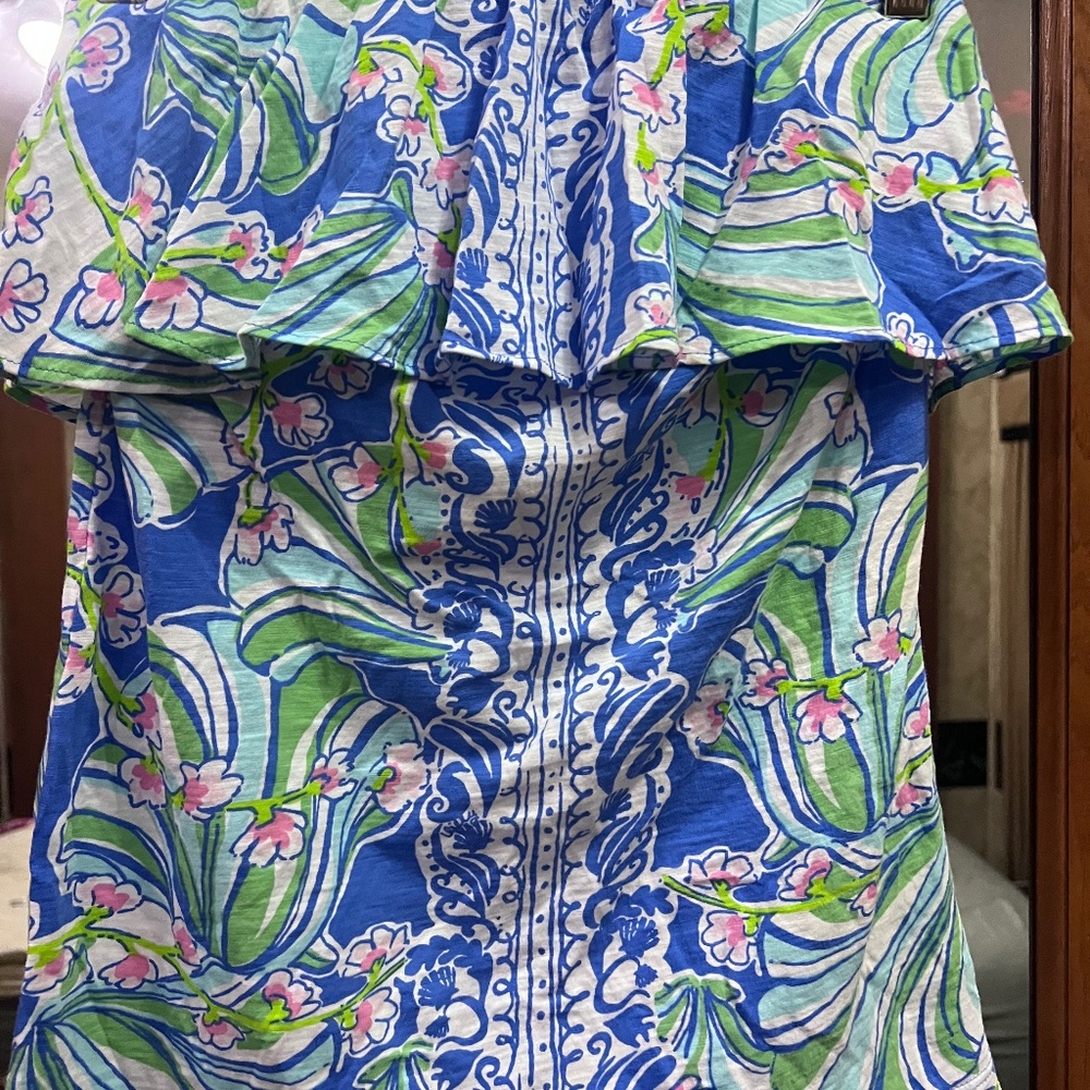 Lilly Pulitzer Strapless top